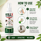 KillX Multi Insect Spray 100ml Each Pack Of 3