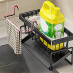 Sink Organizer with Self-Draining Tray