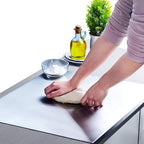 Large Countertop Stainless Steel Chopping Board for Kitchen, Fruit and Vegetable Cutting & Chopping Board
